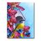 Designart - Titmouse Bird Sitting On A Branch Near A Birdhouse - Traditional Canvas Wall Art Print